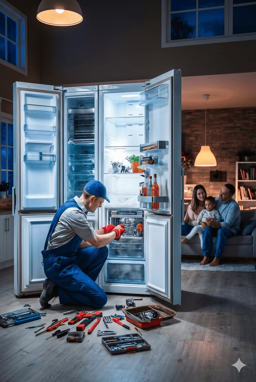 Refrigerator repair